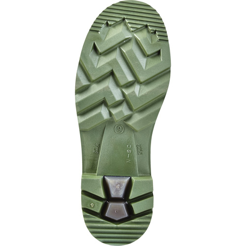 Enduro All Season Industrial Boots, Rubber, Steel Toe, Size 8, Puncture Resistant Sole Equipex