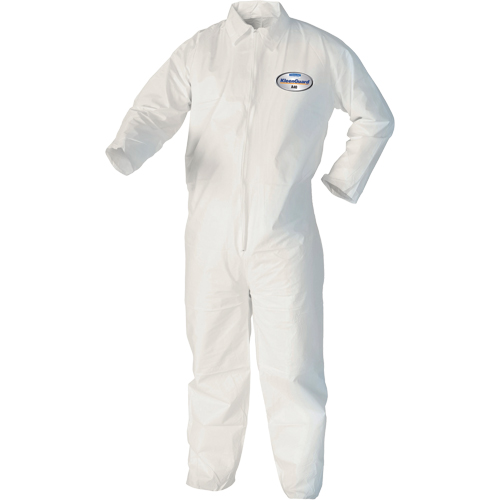 Kleenguard A40 Coveralls, X-Large, White, Microporous Equipex