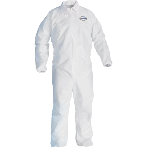 Combinaisons Kleenguard A40, 2T-Grand, Blanc, Micropore Equipex