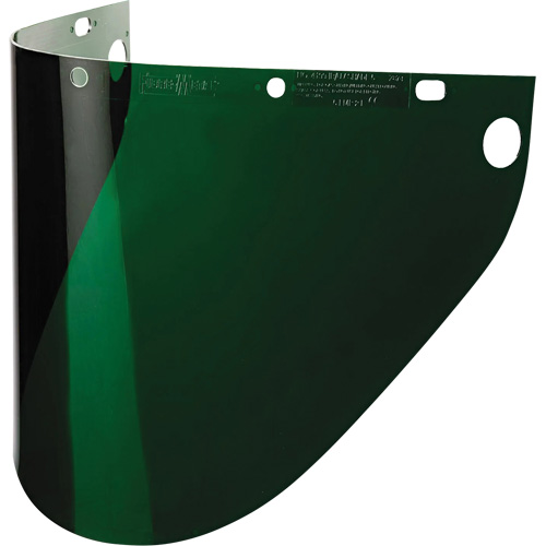 Fibre-Metal&reg; High Performance&reg; Faceshields, Propionate, IR 5.0 Tint Equipex