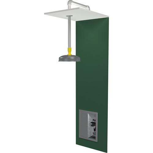 Barrier Free Recess-Mounted Emergency Shower Stations, Wall-Mount Equipex