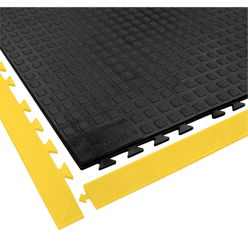 Tapis Rejuvenator Connect No 502, Polyur&eacute;thane, 3' la c, 3' lo, 5/8" &eacute;paisseur, Noir Equipex