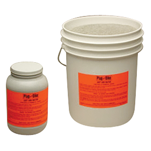 Produit d'&eacute;tanchi&eacute;t&eacute; Plug N'Dike, Granules, 5 gal. Equipex