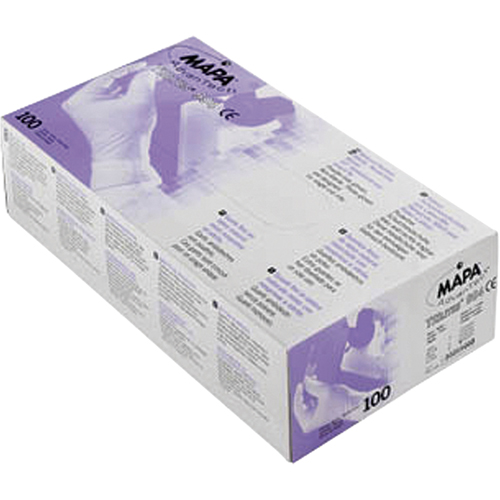 Trilites&reg; Triple Polymer Gloves, Large, Latex/Neoprene/Nitrile, 6-mil, Powder-Free, Purple Equipex