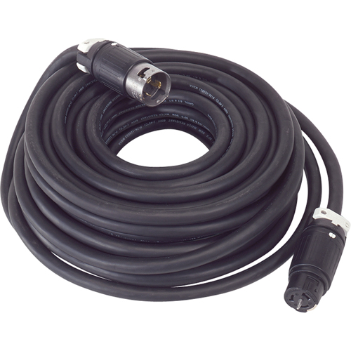 Cordon d'alimentation pour appareil temporaire de distribution de l'&eacute;nergie, SOOW, 50 A, 50' Equipex
