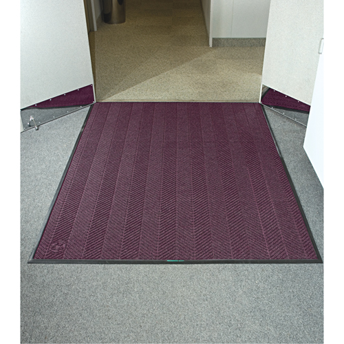 Tapis Waterhog Eco Elite, Essuie-pieds/grattoir, 3' x 20' x 3/8", Marron Equipex