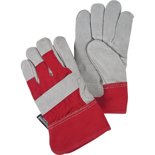 Superior Warmth Winter-Lined Fitters Gloves, Ladies, Split Cowhide Palm, Thinsulate Inner Lining Equipex