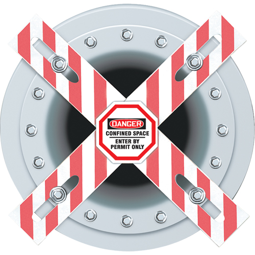 Barri&egrave;re Danger Man-Way Cross Equipex