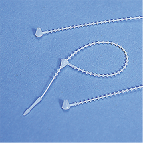 Options de finition pour &eacute;tiquettes - attaches en billes de nylon Equipex