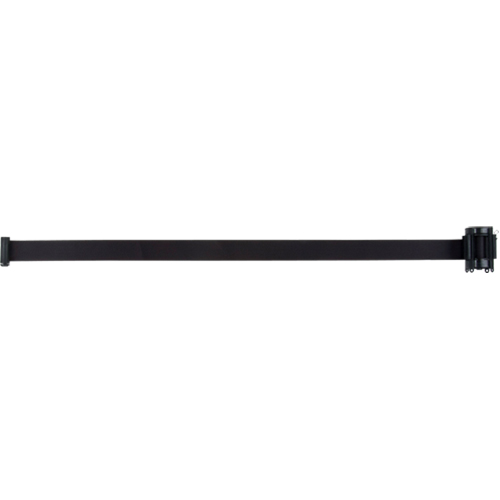 Tape Cassette for Build-Your-Own Crowd Control Barriers, 12', Black Tape Equipex