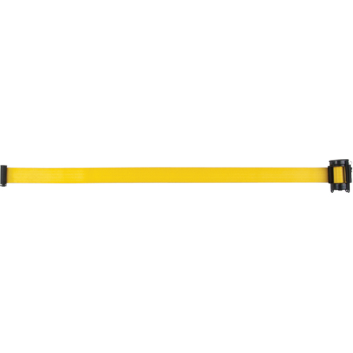 Cartouche de ruban pour assembler votre propre barri&egrave;re de contr&ocirc;le des foules, 7', Ruban Jaune Equipex