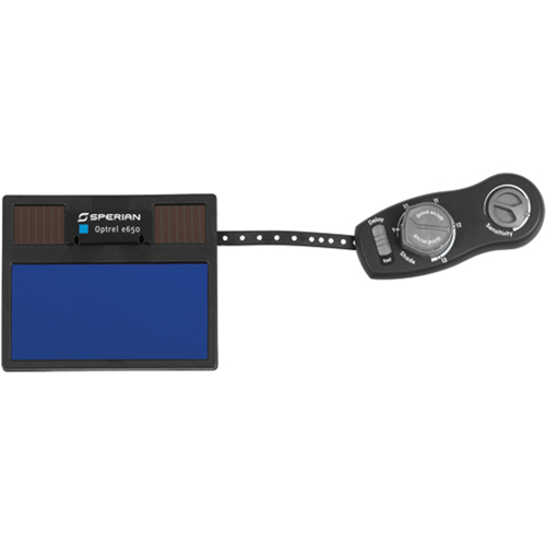 e650 Welding Helmet, 2" W x 4" H Viewing Area, For Use With e650 Equipex
