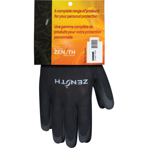 Ultimate Dexterity Coated Gloves, 10/X-Large, Polyurethane Coating, 13 Gauge, Polyester Shell Equipex