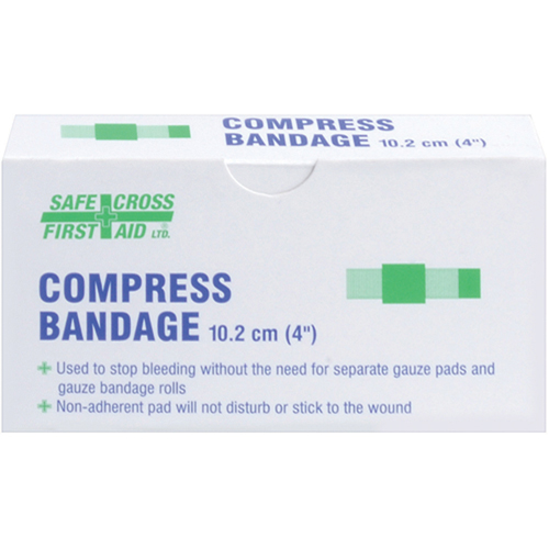 Compress (Pressure) Bandages, 4" L x 4" W Equipex