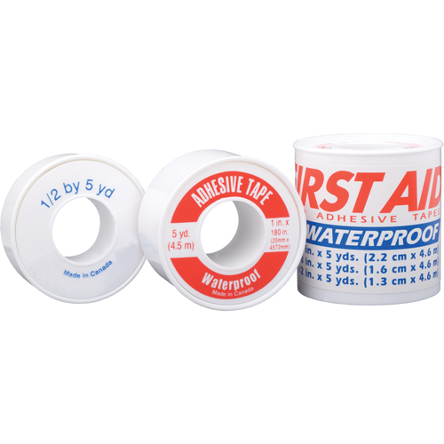 Waterproof Adhesive Tape, Class 1, Waterproof, 15' L x 1/2" W Equipex