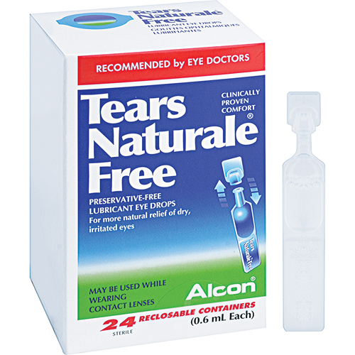 Gouttes oculaires sans agent conservateur Tears Naturale Equipex