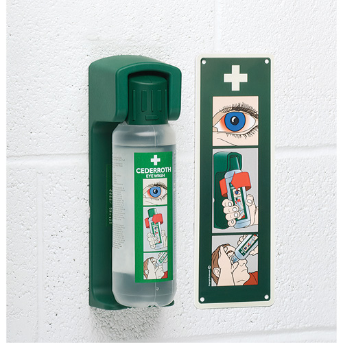 Support mural pour solution ophtalmique Cederroth Equipex