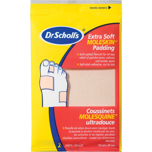 Tampons Moleskin Plus de Dr Scholl's Equipex