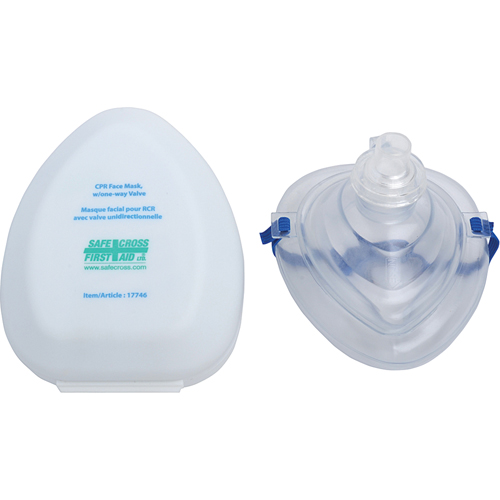 CPR Pocket Face Masks, Reusable Mask, Class 2 Equipex