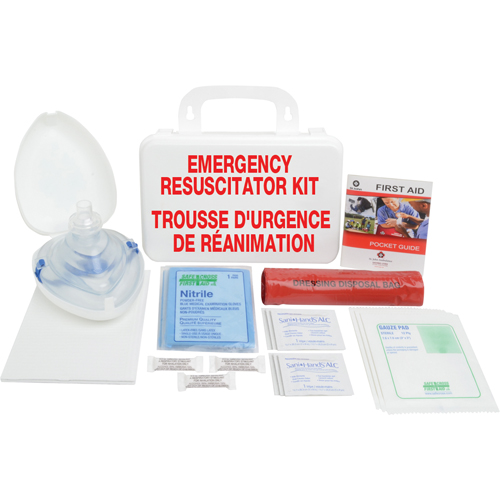 Trousses de r&eacute;animation d'urgence Equipex