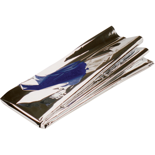 Couvertures de secours aluminis&eacute;es, Polyester aluminis&eacute; Equipex