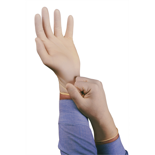 TouchNTuff&reg; XT 69-318 Gloves, Large, Latex, 5-mil, Powder-Free, Natural, Class 2 Equipex