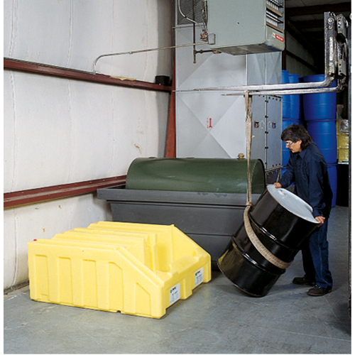 The Poly-Rack System - Poly-Racker, 49" L x 53" W x 23" H, 102 US gal. Capacity Equipex