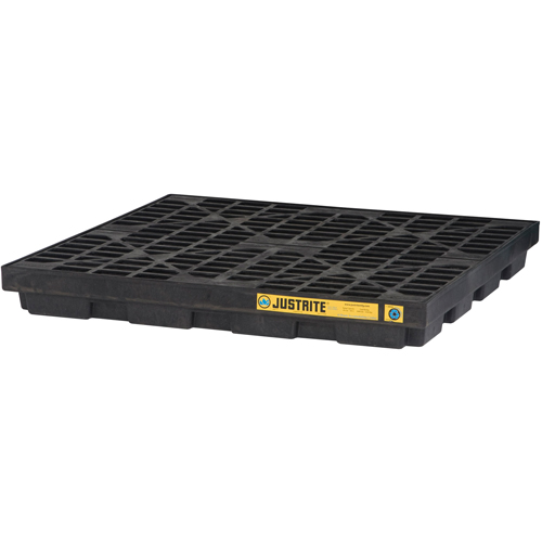 EcoPolyBlend Accumulation Centers, 49 US gal. Spill Capacity, 49" x 49" x 5.5" Equipex