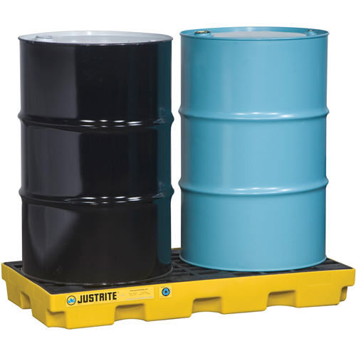 EcoPolyBlend Accumulation Centers, 24 US gal. Spill Capacity, 49" x 25" x 5.5" Equipex