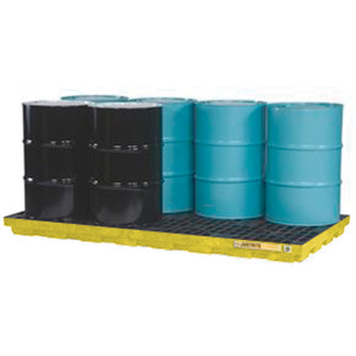 EcoPolyBlend Accumulation Centers, 98 US gal. Spill Capacity, 97" x 49" x 5.5" Equipex