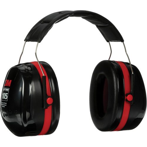 Peltor Optime 105 Series Earmuffs, Headband, 30 NRR dB Equipex