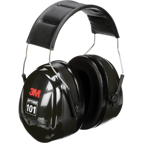Peltor Optime 101 Series Earmuffs, Headband, 27 NRR dB Equipex