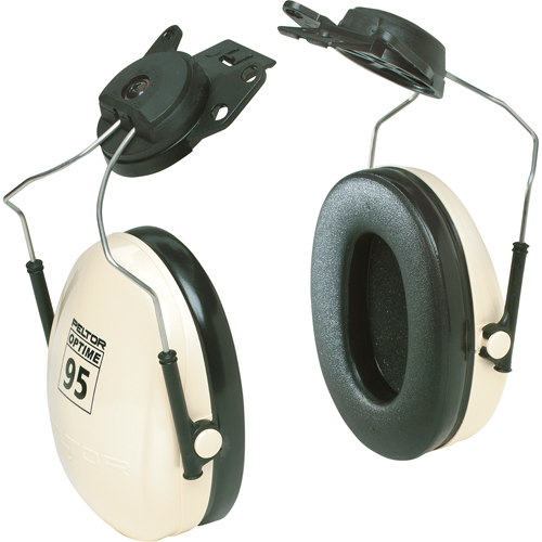 Peltor Optime 95 Series Earmuffs, Cap Mount, 21 NRR dB Equipex