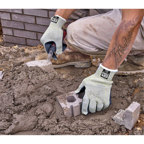 Gants r&eacute;sistants aux coupures Hero, 7/Petit, Calibre 7, ANSI/ISEA 105 niveau 4 Equipex