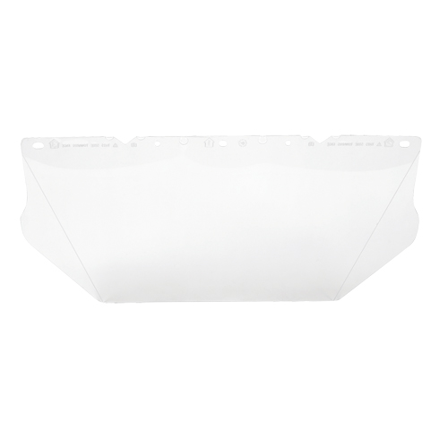 V-Gard&reg; Visors for General Purpose, Polycarbonate, Clear Tint Equipex