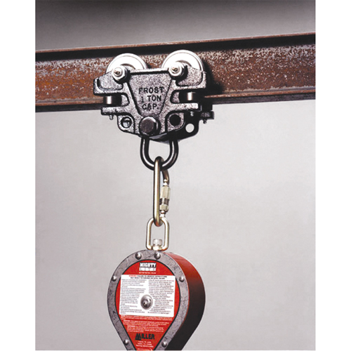 Trousse d'adaptateur de connexion d'ancrage pour chariots de poutre Miller, Poutre en I, Usage Temporaire Equipex