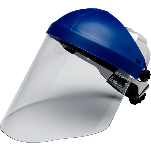 Harnais de t&ecirc;te avec visi&egrave;re, Polycarbonate, Suspension Rochet Equipex