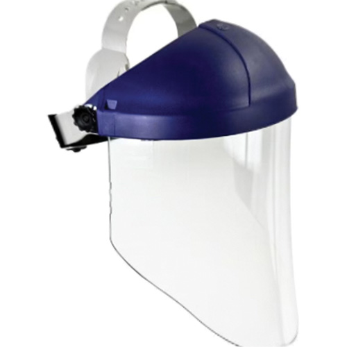 Harnais de t&ecirc;te avec visi&egrave;re, Polycarbonate, Suspension Rochet Equipex