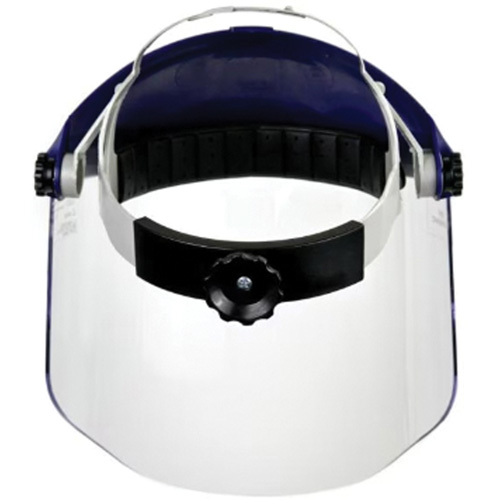 Harnais de t&ecirc;te avec visi&egrave;re, Polycarbonate, Suspension Rochet Equipex