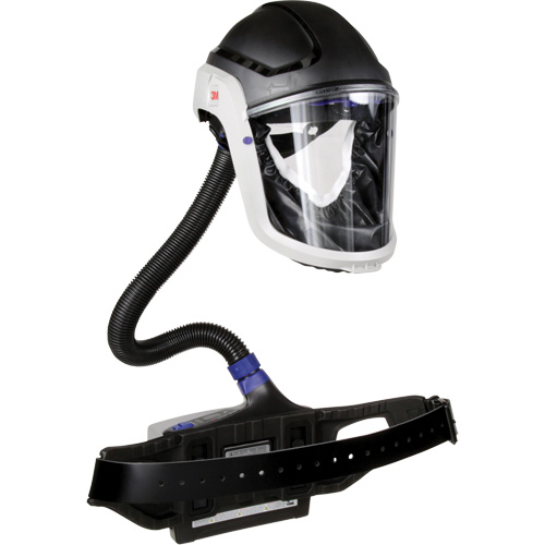 Trousse industrielle lourde pour APR motoris&eacute; TR-600 de Versaflo, Capuchon & visi&egrave;re, Pile Lithium-ion Equipex