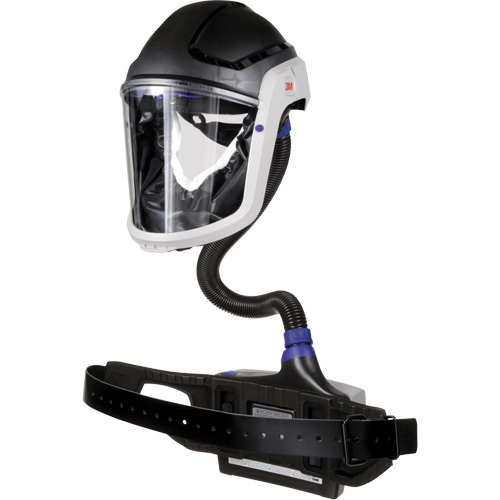 Trousse industrielle lourde pour APR motoris&eacute; TR-600 de Versaflo, Capuchon & visi&egrave;re, Pile Lithium-ion Equipex
