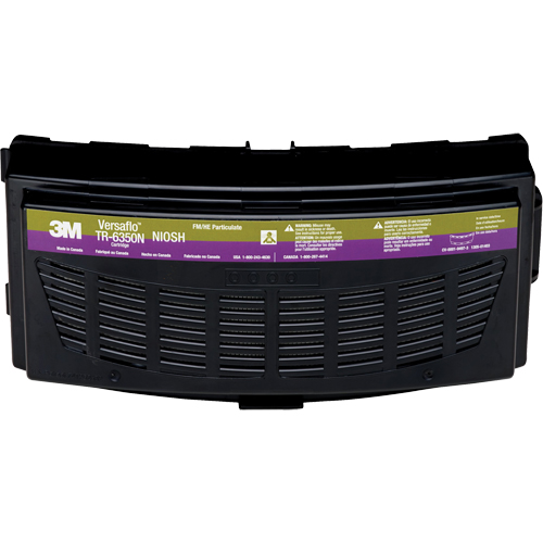 Cartouche pour appareils de protection respiratoire (APR) &agrave; &eacute;puration d'air motoris&eacute; Versaflo, Formald&eacute;hyde/Filtre P100, Paquet de 1 Equipex