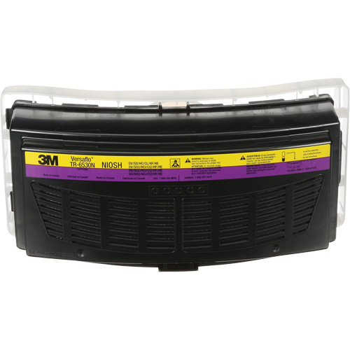 Cartouche pour appareils de protection respiratoire (APR) &agrave; &eacute;puration d'air motoris&eacute; Versaflo, Gaz acide/Vapeur organique, Paquet de 1 Equipex