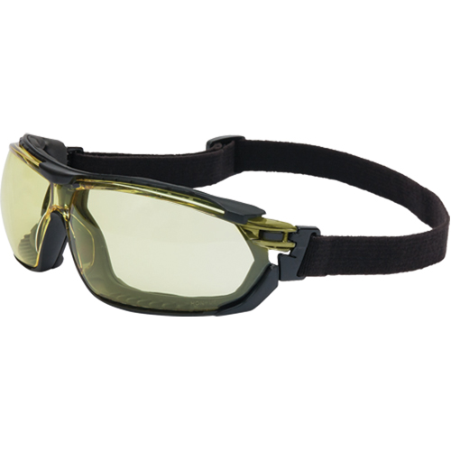 Uvex&reg; Tirade Sealed Safety Glasses, Amber Lens, Anti-Fog, ANSI Z87+/Meets/Exceeds CSA Z94.3 Equipex