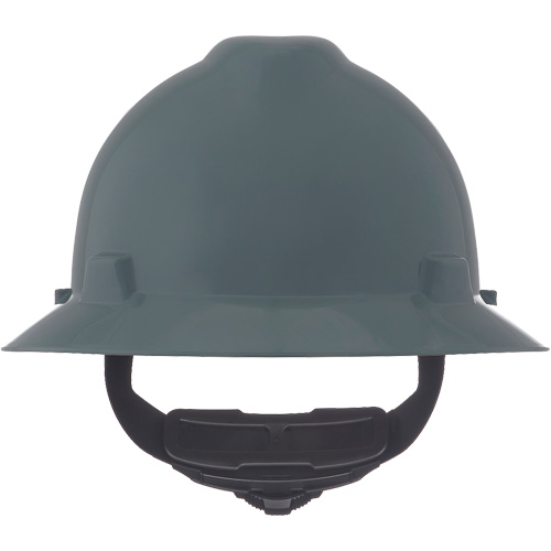 Casques de s&eacute;curit&eacute; &agrave; bordure compl&egrave;te V-Gard, R&eacute;pond aux normes CSA type 1, Suspension Rochet, Non ventil&eacute; Equipex