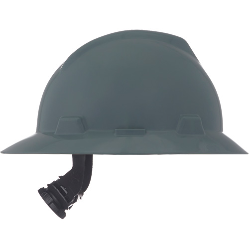 Casques de s&eacute;curit&eacute; &agrave; bordure compl&egrave;te V-Gard, R&eacute;pond aux normes CSA type 1, Suspension Rochet, Non ventil&eacute; Equipex