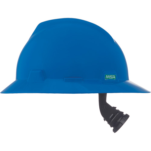 Casques de s&eacute;curit&eacute; &agrave; bordure compl&egrave;te V-Gard, R&eacute;pond aux normes CSA type 1, Suspension Rochet, Non ventil&eacute; Equipex