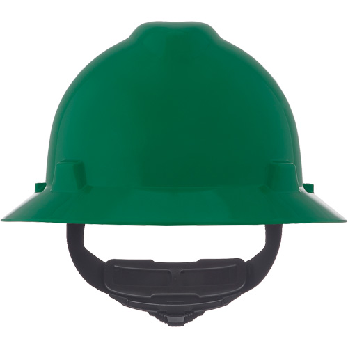 Casques de s&eacute;curit&eacute; &agrave; bordure compl&egrave;te V-Gard, R&eacute;pond aux normes CSA type 1, Suspension Rochet, Non ventil&eacute; Equipex