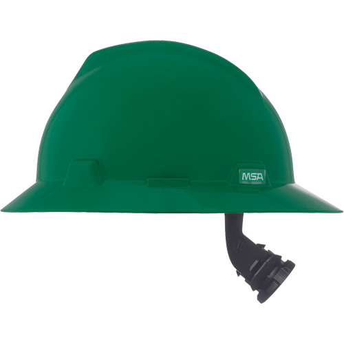 Casques de s&eacute;curit&eacute; &agrave; bordure compl&egrave;te V-Gard, R&eacute;pond aux normes CSA type 1, Suspension Rochet, Non ventil&eacute; Equipex