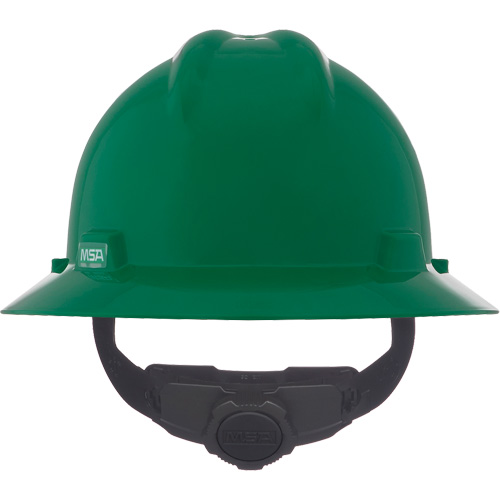 Casques de s&eacute;curit&eacute; &agrave; bordure compl&egrave;te V-Gard, R&eacute;pond aux normes CSA type 1, Suspension Rochet, Non ventil&eacute; Equipex